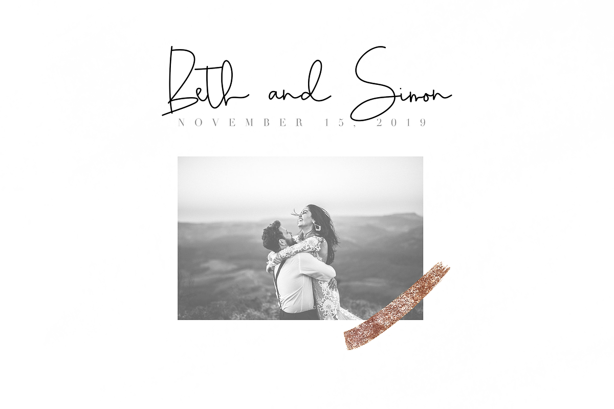 Chic - Handwritten Script Font preview 2