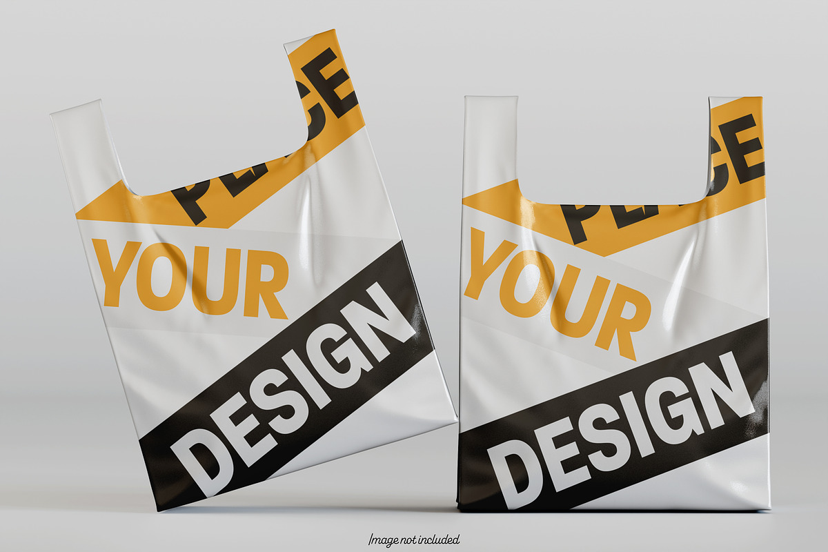 Plastic bag mockup bundles, a Packaging Mockup by Ambo Ampeng (Photo 12 of 19)