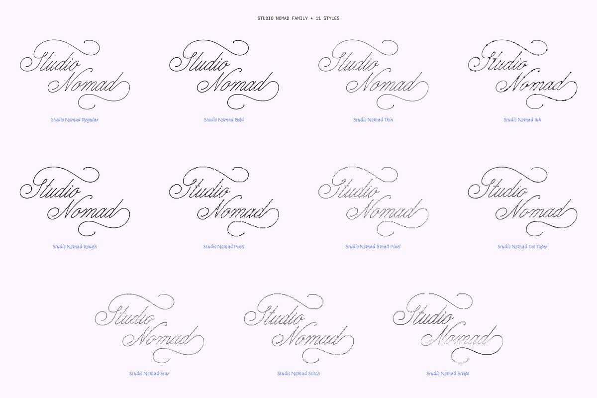 Studio Nomad // Script Family, a Script Font by PeachCreme (Photo 21 of 23)