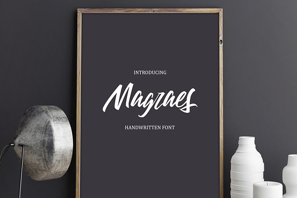 Magraes Casual Font preview 7