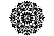 Vintage Floral Circle Designs, an Object Graphic by Designer_Momina (Thumbnail 4 of 9)