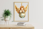 Retro 50's Christmas Clipart, an Illustration by Libby Wishes (Thumbnail 6 of 7)