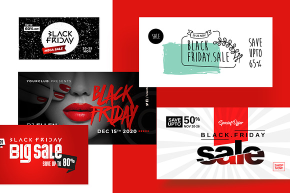 Black Friday Facebook Cover Posting