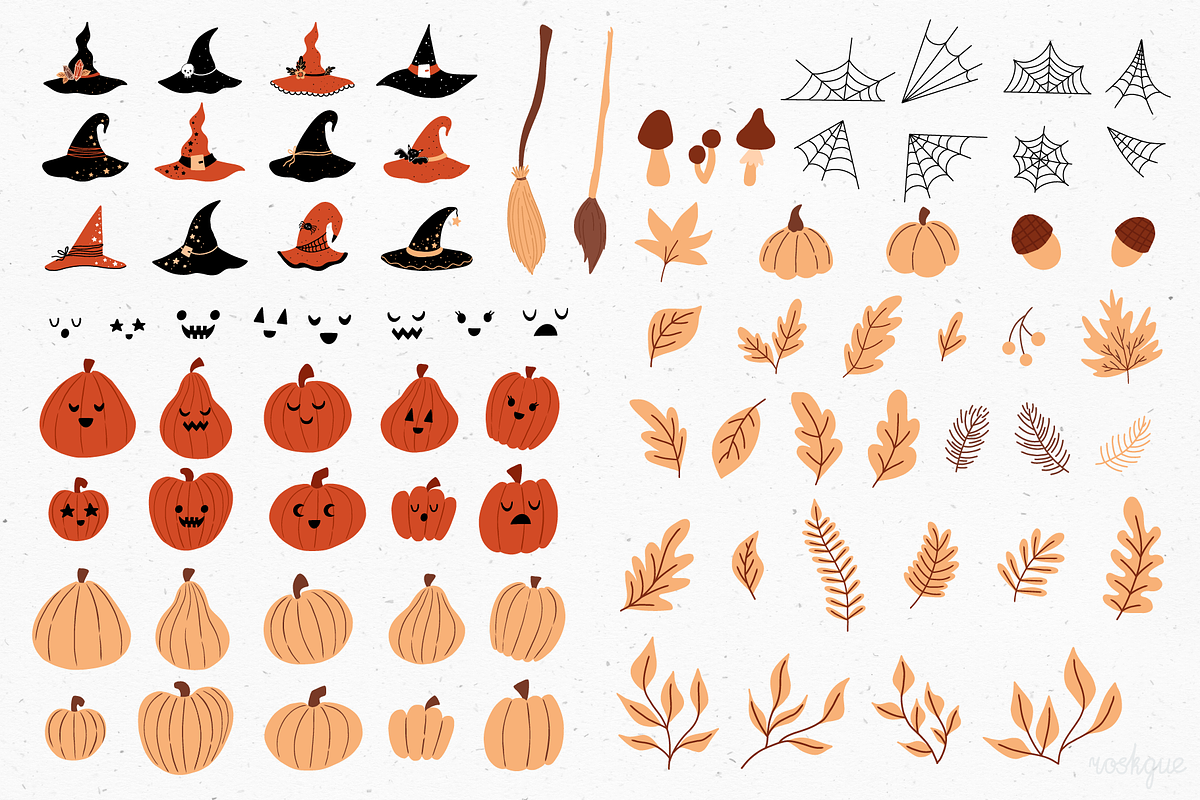 Happy Halloween - Magic Collection, a Seasonal Illustration by roskque (Photo 3 of 9)