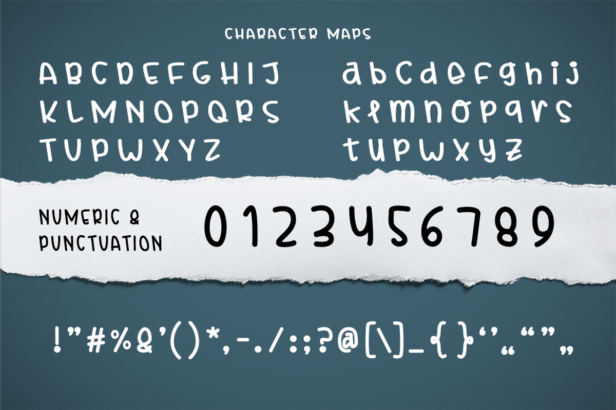 Teen Days - Diary Kids Font, a Sans Serif Font by Modestype Studio (Photo 10 of 10)