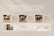 Beige Instagram Carousel Bundle, a Social Media Template by SunshineStudioBoutique (Thumbnail 8 of 9)