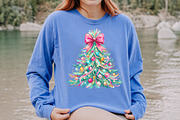 Coquette Bow Christmas Tree PNG a, a Seasonal Illustration by Rose Art (Thumbnail 4 of 4)