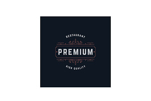 Luxury and vintage restaurant logo o, a Design Template by LOGOCREATIVE