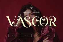 Vascor || Modern Elegant Serif Font