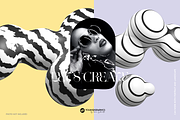 Puffy Abstract 3D Graphics Shapes, an Object Graphic by Youandigraphics (Thumbnail 2 of 15)