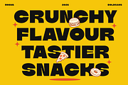 Food Branding Font - Mogva, a Sans Serif Font by Font Liner (Thumbnail 8 of 11)