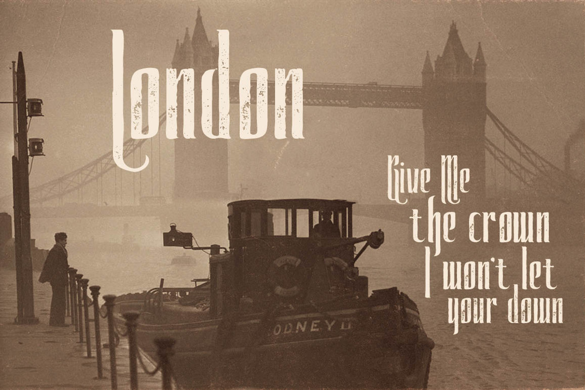 Watson - Vintage Display Font preview 3
