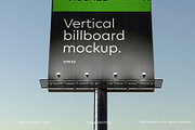 Vertical Billboard Mockup ST02, an Advertising Mockup by Croma Studio (Thumbnail 4 of 4)