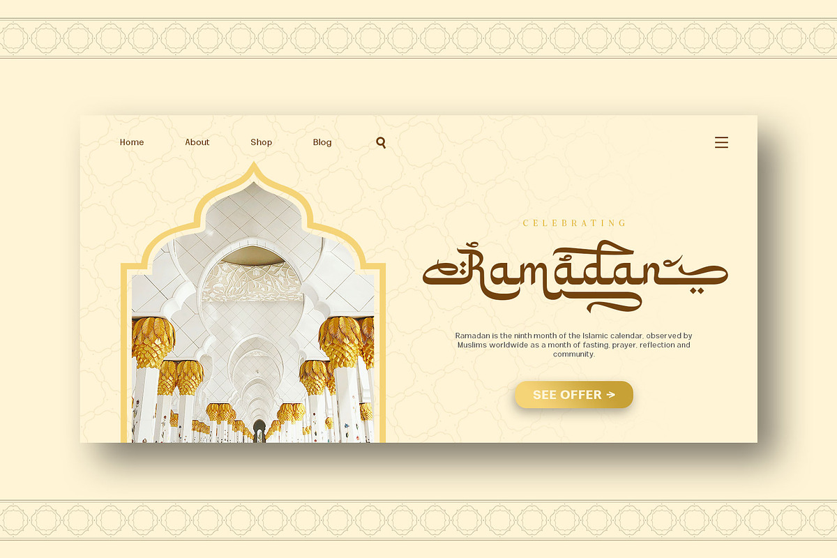 Mushym Arabic Typeface, a Sans Serif Font by alit design (Photo 3 of 23)