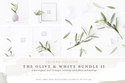 The Olive & White mockup Bundle, a Print Template by White Hart Co. (Thumbnail 1 of 4)