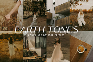 15 Earth Tone Lightroom Presets, a Preset Add-On by CVR Presets