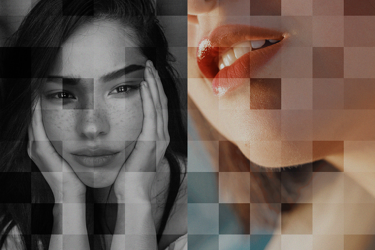 Checkered Pixelated Poster Effect, a Layer Style Add-On by Design Squad (Photo 5 of 5)
