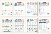 2027 Home Cleaning Planner, a Stationery Template by Designmela01 (Thumbnail 2 of 5)