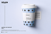 Coffee Cup Mockup, a Cups & Container Mockup by Se٧enStudio (Thumbnail 1 of 2)