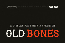 Old Bones - Hand-Drawn Display Font