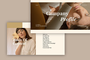 Company Profile - Canva Presentation