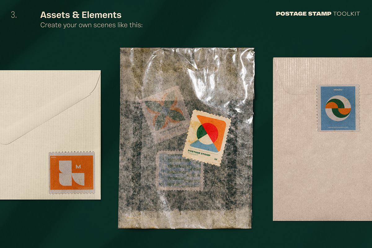 Postage Stamp Toolkit, a Packaging Mockup by Mocku (Photo 17 of 22)