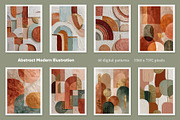 Abstract Modern Illustration, a Decorative Illustration by Housui Patterns (Thumbnail 2 of 12)