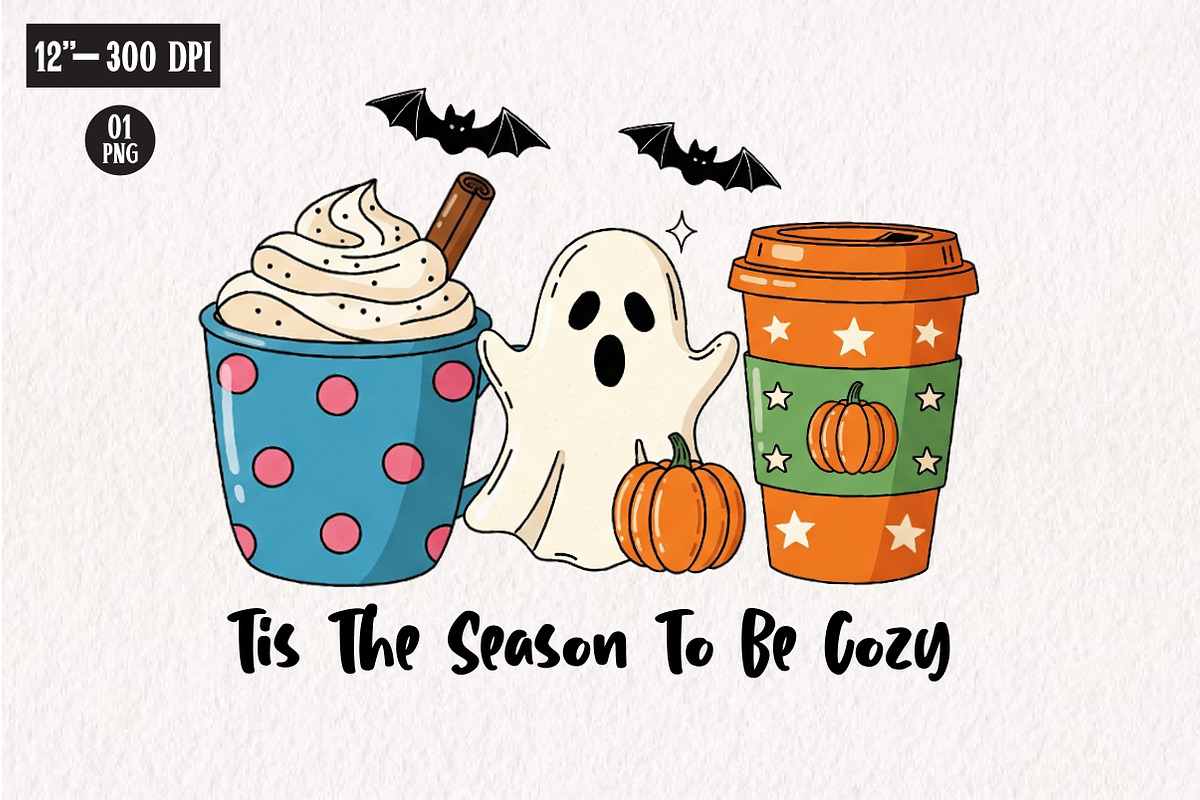 Fall Autumn Halloween Drink PNG Bund, an Illustration by CreationArt (Photo 3 of 9)