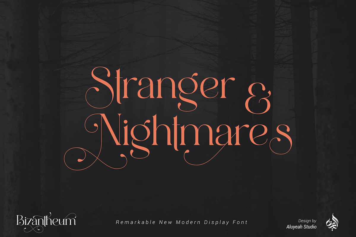 Bizantheum, a Serif Font by Aluyeah Studio (Photo 10 of 15)