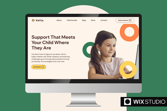 Kid Co. | Education Landing Page preview 6