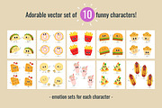 Fast food cuties :), a Food Illustration by Zhe Vasylieva (Thumbnail 2 of 3)