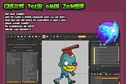 Zombie Horde - Game Sprites, an Illustration by pzUH (Thumbnail 5 of 7)