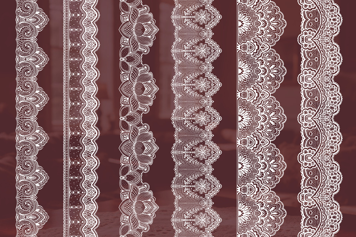 Vintage Lace. Vector collection, a Pattern Graphic by Molly art (Photo 3 of 12)