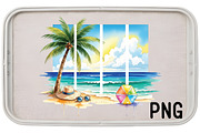 Summer Beach PNG, an Illustration by Black Bird Studio (Thumbnail 2 of 3)
