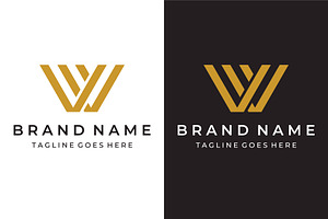 element initial letter W logo, a Branding & Logo Template by LOGOCREATIVE