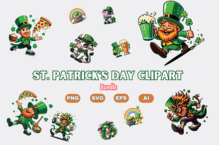 St. Patrick's Day ClipArt Bundle