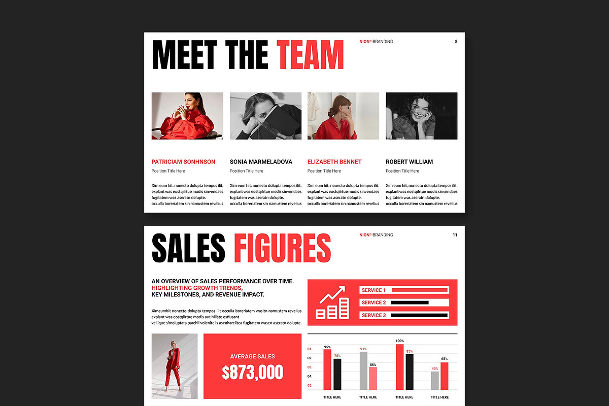 Pitch Deck Presentation Template, a Presentation Template by ElvinPrint (Photo 5 of 8)