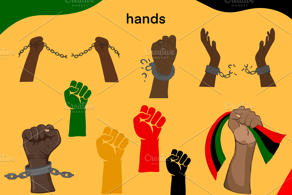 Juneteenth, a Person Illustration by Allie_art (Photo 3 of 8)
