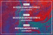 Bleach / Sans-Serif Typeface, a Sans Serif Font by Dylan Roop Design Co. (Thumbnail 2 of 6)