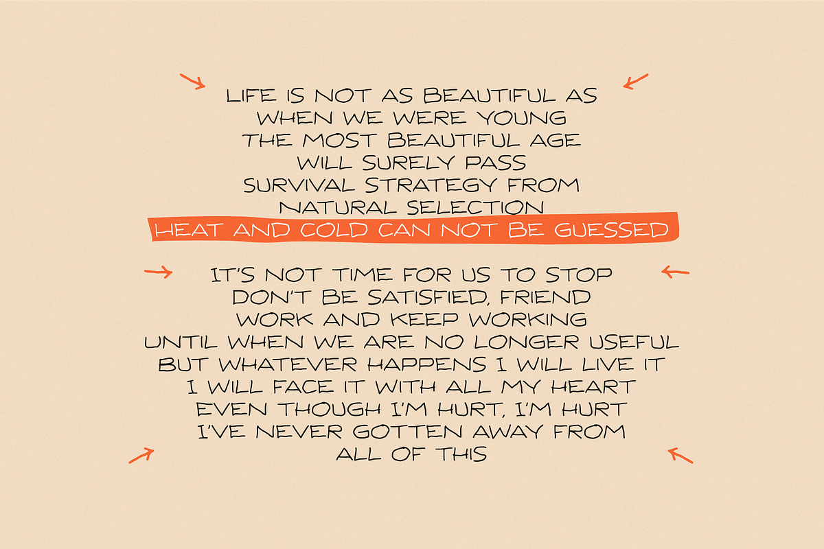 Blickmitel Handwritten Font, a Handwritten Font by 24Design Studios (Photo 2 of 7)