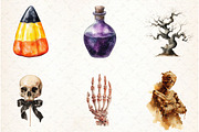 Vintage Gothic Halloween Elements, a Graphic by Libby Wishes (Thumbnail 4 of 5)