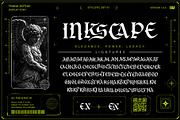 Dark Hermes Typeface, a Blackletter Font by alit design (Thumbnail 16 of 18)