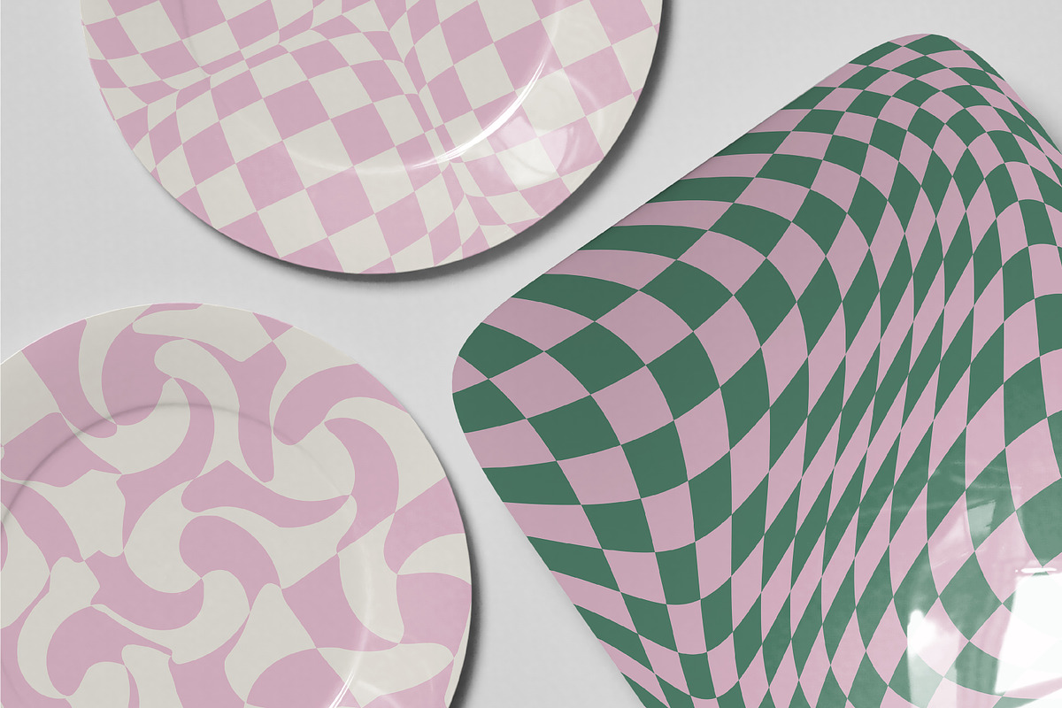 Groovy Trippy Grid Patterns, a Pattern Graphic by Michiru13 (Photo 13 of 23)
