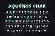 Aquenos - Brush Tribe Font, a Sans Serif Font by Typia Nesia (Thumbnail 9 of 9)