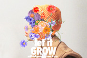 thick paint meadow flower bouquet, a Decorative Illustration by ana & yvy (Thumbnail 5 of 16)