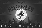 Halloween Retro Cartoon Collection, a Seasonal Illustration by Kokoshka (Thumbnail 6 of 12)