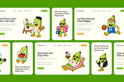 85 Cactus Flat Vector Icons, an Emoji Icon by Brickclay (Thumbnail 5 of 11)