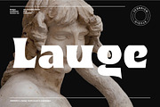 Lauge, a Sans Serif Font by Jan-Christian Bruun (Thumbnail 1 of 14)