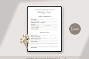 Photography Booking Form for Canva, a Templates & Theme by Princess & the Pea Design (Thumbnail 2 of 5)