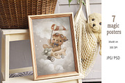 Animal ABC World map watercolor set, an Animal Illustration by TanyaSchuka (Thumbnail 2 of 22)